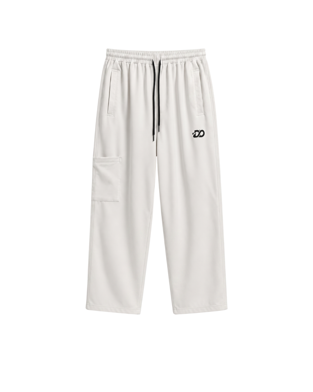 Women's off White Dry Fit Straight Fit Trouser