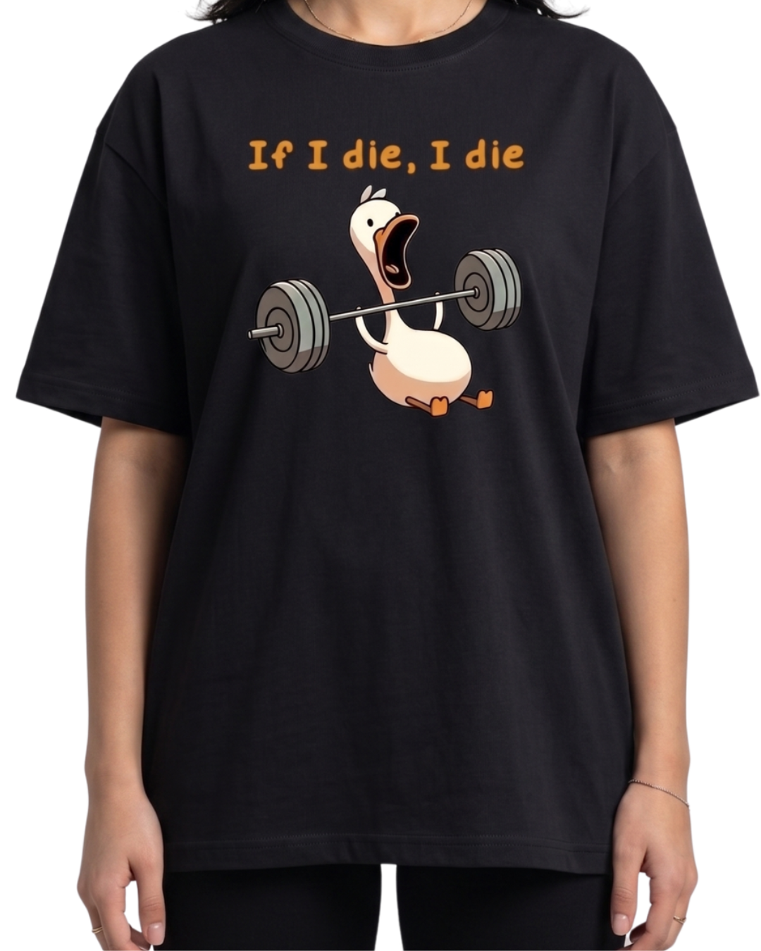Women's Oversized Drop Shoulder Cotton T Shirt | Savage Duck Workout