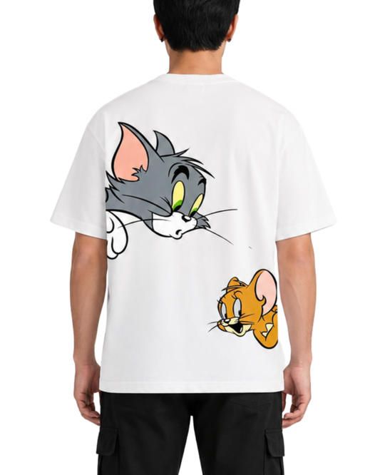 Men's Oversized Drop Shoulder Cotton T Shirt | Peak & Chase