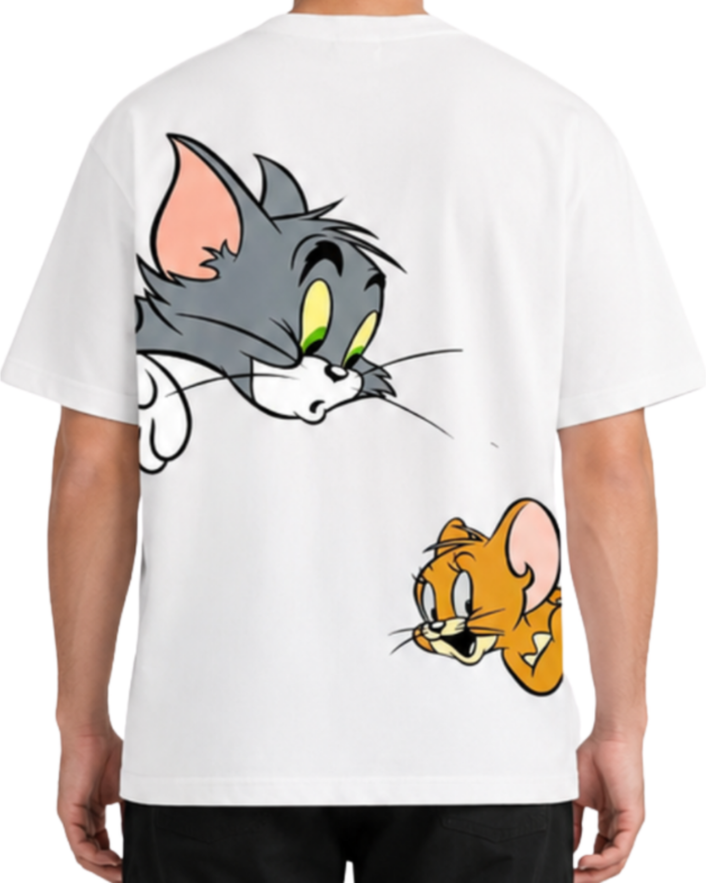 Men's Oversized Drop Shoulder Cotton T Shirt | Peak & Chase