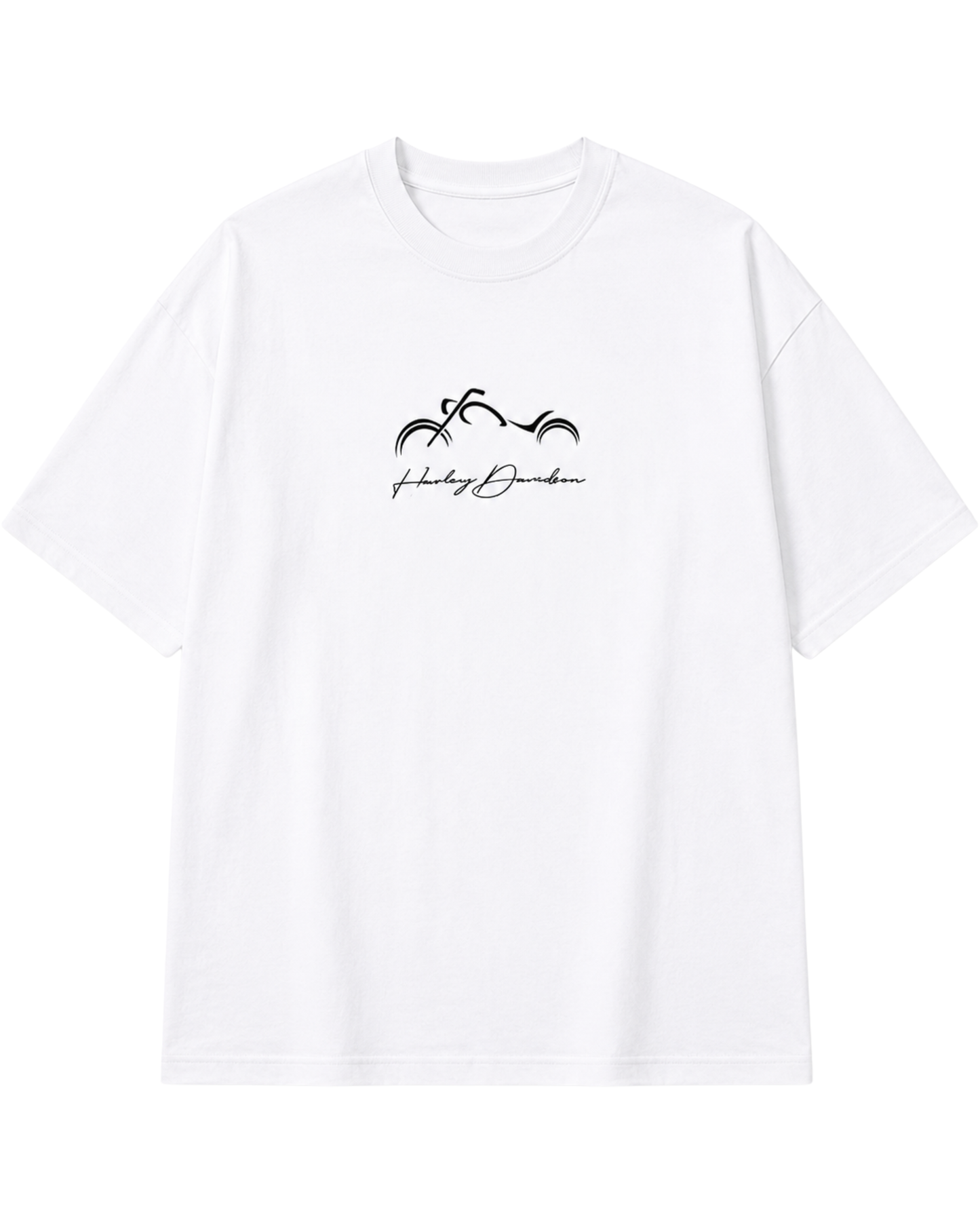Men's Oversized Drop Shoulder Cotton T Shirt | Harley Davidson