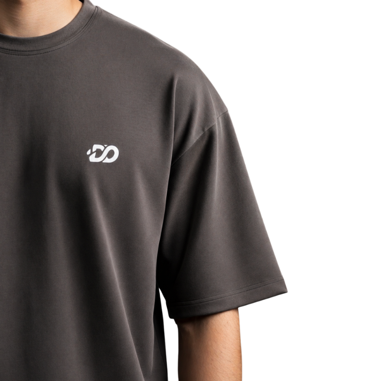 Men’s Down Shoulder Cotton T-Shirt | Relaxed Fit Minimal Style