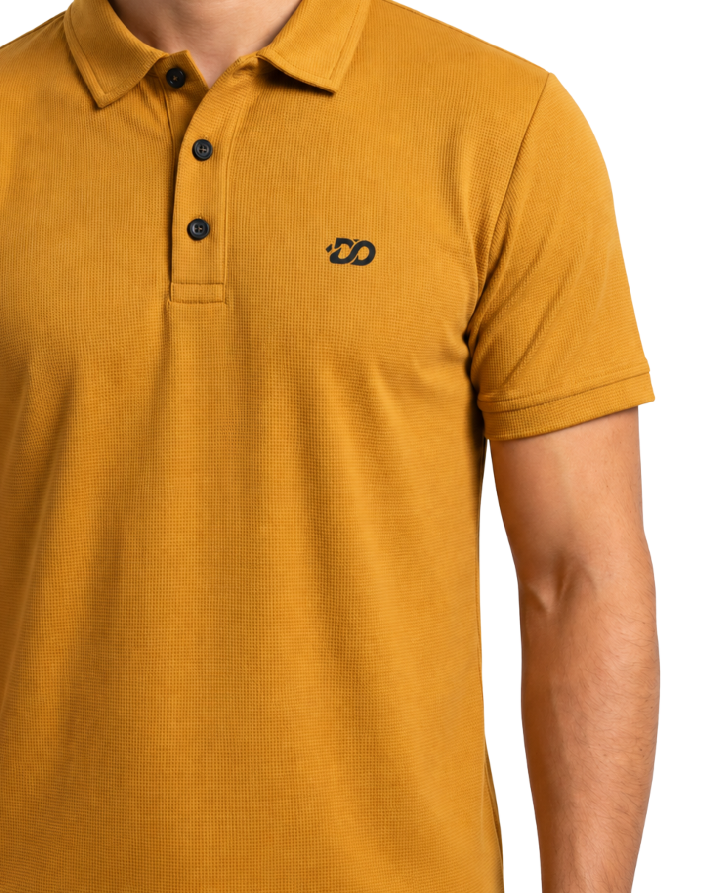 Men’s Premium Dry Fit Ribbed Polo Shirt