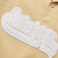 Men's Relaxed Fit Cuban Collar Shirt & Cargo Shorts Co-Ord Set Beige