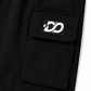 Men's Black Cargo Utility Shorts