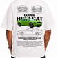 Men's Oversized Drop Shoulder Cotton T Shirt | Dodge Challenger SRT Hellcat