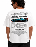 Men's Oversized Drop Shoulder Cotton T Shirt | Aston Martin F1 Racing