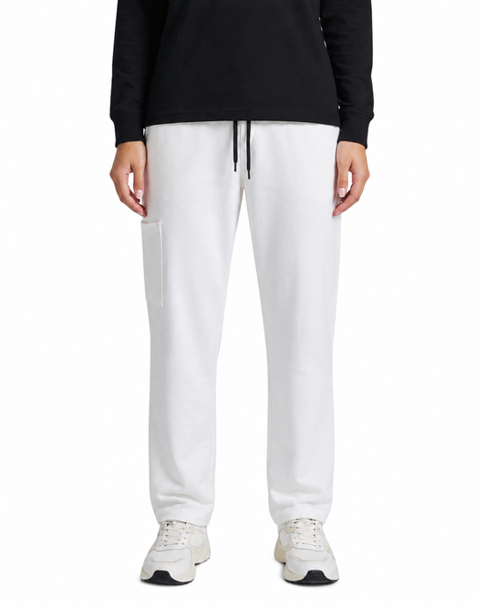 Women's off White  Dry Fit Straight Fit Trouser
