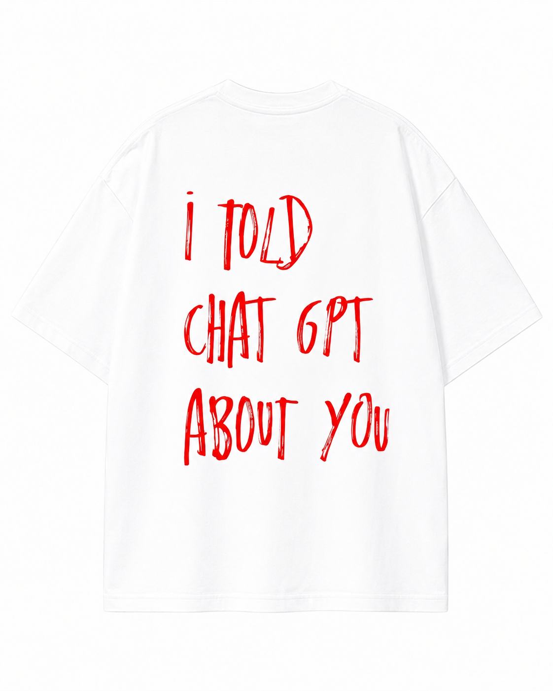 Men's Oversized Drop Shoulder Cotton T Shirt | The Secret's Out