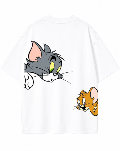 Men's Oversized Drop Shoulder Cotton T Shirt | Peak & Chase