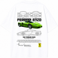 Women's Oversized Drop Shoulder Cotton T Shirt | Ferrari Logo Bold Streetwear