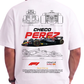 Men's Oversized Drop Shoulder Cotton T Shirt | Checo Perez F1 Racing