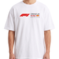 Men's Oversized Drop Shoulder Cotton T Shirt | Checo Perez F1 Racing
