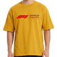 Men's Oversized Drop Shoulder Cotton T Shirt | Checo Perez F1 Racing