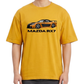 Men's Oversized Drop Shoulder Cotton T Shirt | Mazda RX-7 Sports Car