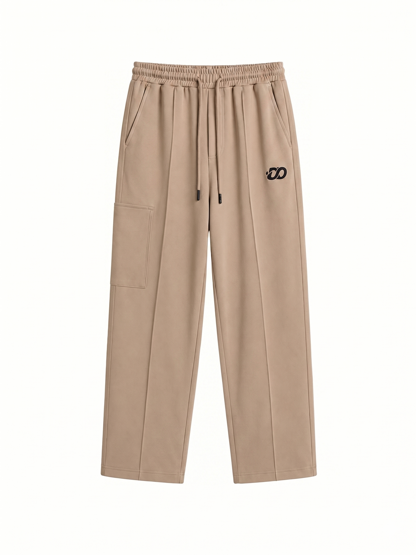 Men's Premium Beige Woven Terry Trouser