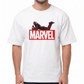 Men's Oversized Drop Shoulder Cotton T Shirt | Marvel Deadpool Edition