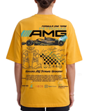 Women's Oversized Drop Shoulder Cotton T Shirt | Mercedes-AMG Petronas Motorsport