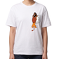 Women's Oversized Drop Shoulder Cotton T Shirt | Pocket Lion