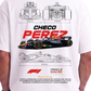 Men's Oversized Drop Shoulder Cotton T Shirt | Checo Perez F1 Racing