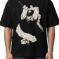 Women's Oversized Drop Shoulder Cotton T Shirt | Phantom Katana