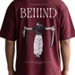 Women's Oversized Drop Shoulder Cotton T Shirt | Behind The Silence