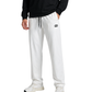 Women's Milky  White Woven Terry Straight Fit Trouser