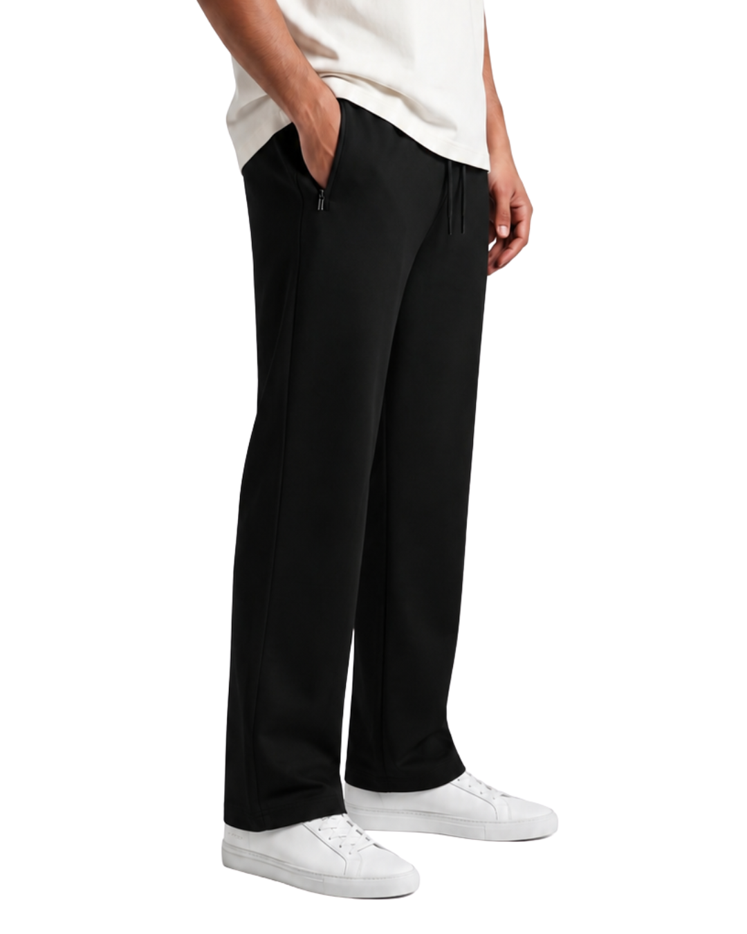 Men's Woven Terry Casual Trousers  Ultra Soft & Lightweight