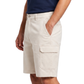 Men's Urban Off White 6 Pocket Chino  Cargo Canvas Shorts