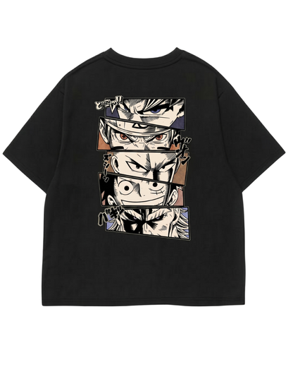 Men's Oversized Drop Shoulder Cotton T Shirt | Iconic Warriors