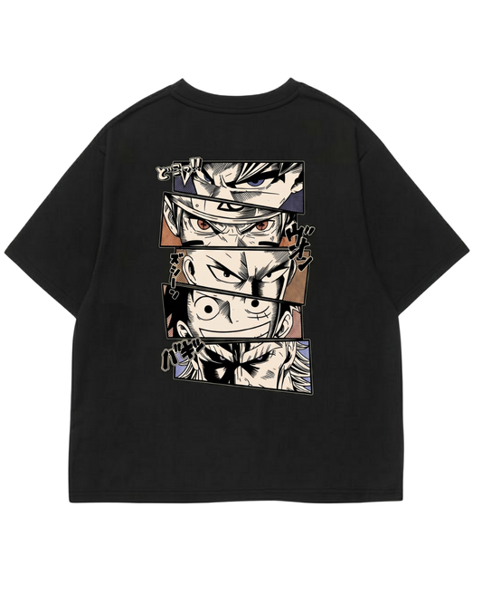 Men's Oversized Drop Shoulder Cotton T Shirt | Iconic Warriors