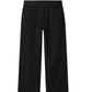 Men's Black Twill Wide Leg Beggy Pant
