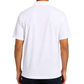 Men’s Premium milky White Ribbed Seam Less Polo Shirt