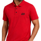 Men’s Premium Dry Fit Ribbed  Red Polo Shirt