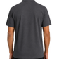 Men’s Classic Gray Ribbed Seam Less Polo Shirt
