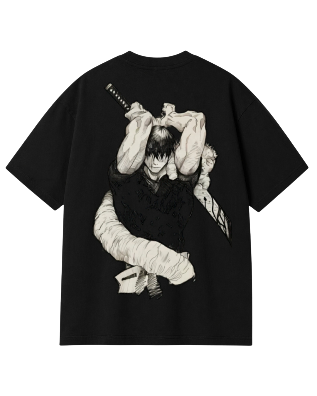 Women's Oversized Drop Shoulder Cotton T Shirt | Phantom Katana
