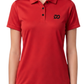 Women's Premium Dry Fit Red Polo Shirt