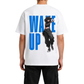 Men's Oversized Drop Shoulder Cotton T Shirt | Wake Up