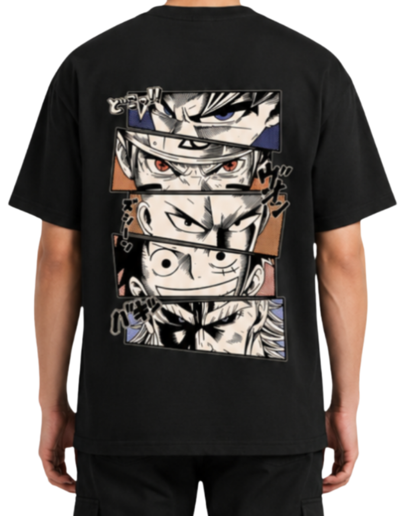 Men's Oversized Drop Shoulder Cotton T Shirt | Iconic Warriors