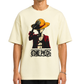Men's Oversized Drop Shoulder Cotton T Shirt | One Piece Luffy