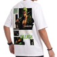 Men's Oversized Drop Shoulder Cotton T Shirt | Roronoa Zoro Unleash