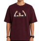 Men's Oversized Drop Shoulder Cotton T Shirt | Behind Sorcerer Killer