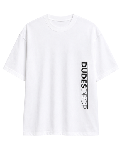 Men's Oversized Drop Shoulder Cotton T Shirt | DudesDrop Signature
