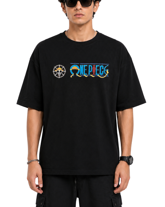 Men's Oversized Drop Shoulder Cotton T Shirt | One Piece Legacy
