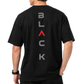 Men's Oversized Drop Shoulder Cotton T Shirt | Black Aesthetic
