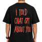 Men's Oversized Drop Shoulder Cotton T Shirt | The Secret's Out