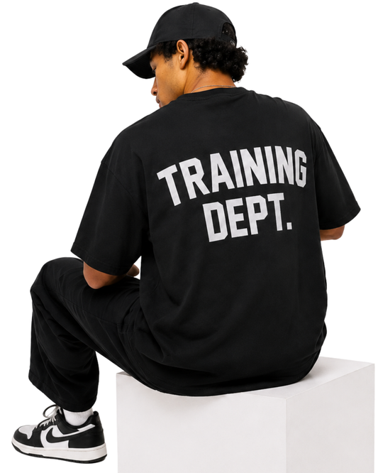 Men’s Oversized Drop Shoulder Cotton T-Shirt | Training Dept.
