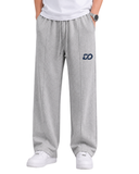 Men’s Grey Wide Leg Trouser | Baggy Streetwear Trousers