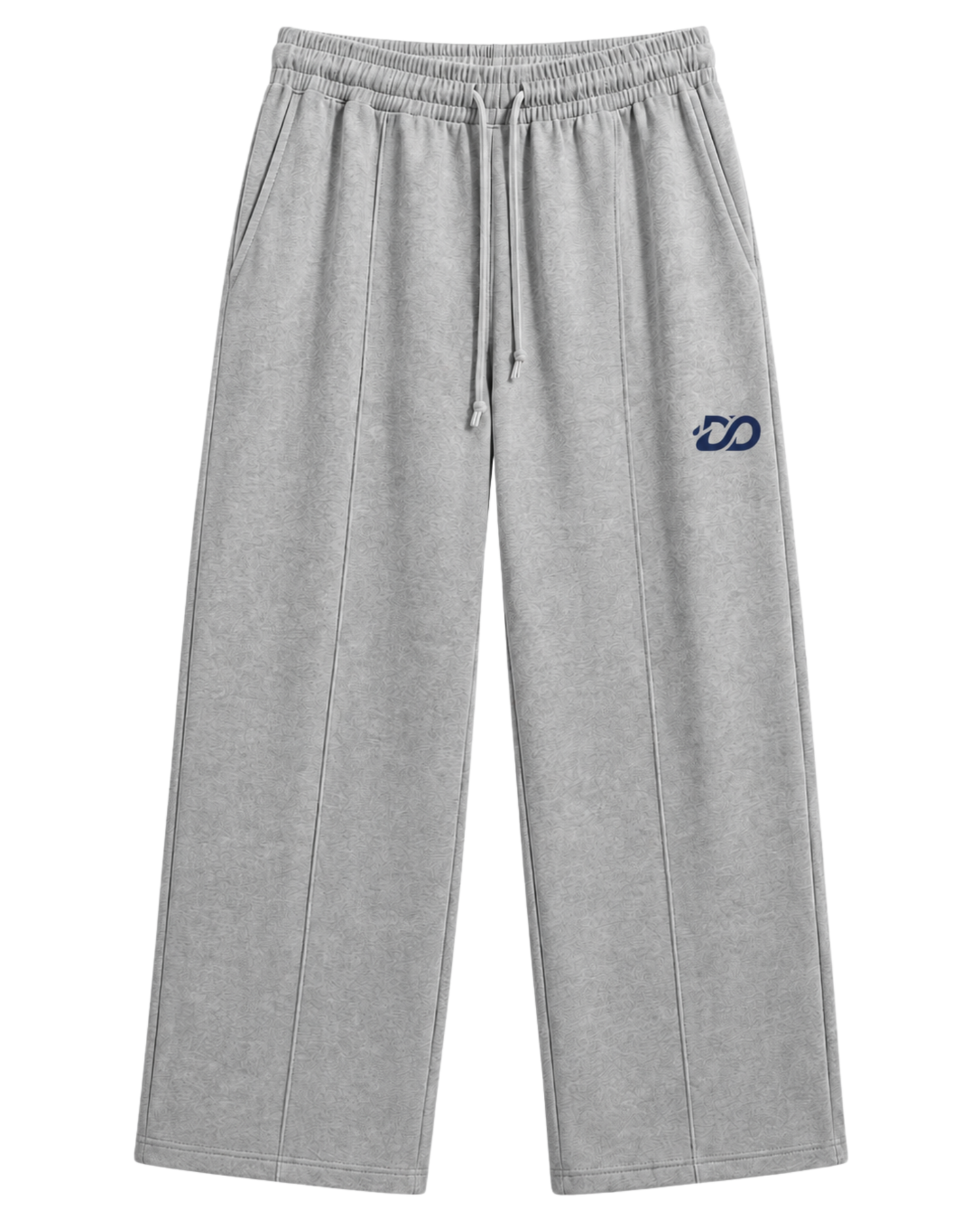 Men’s Grey Wide Leg Trouser | Baggy Streetwear Trousers