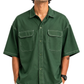 Men’s Boxy Fit Baggy Shirt | Cotton Jeans Green Casual Shirt